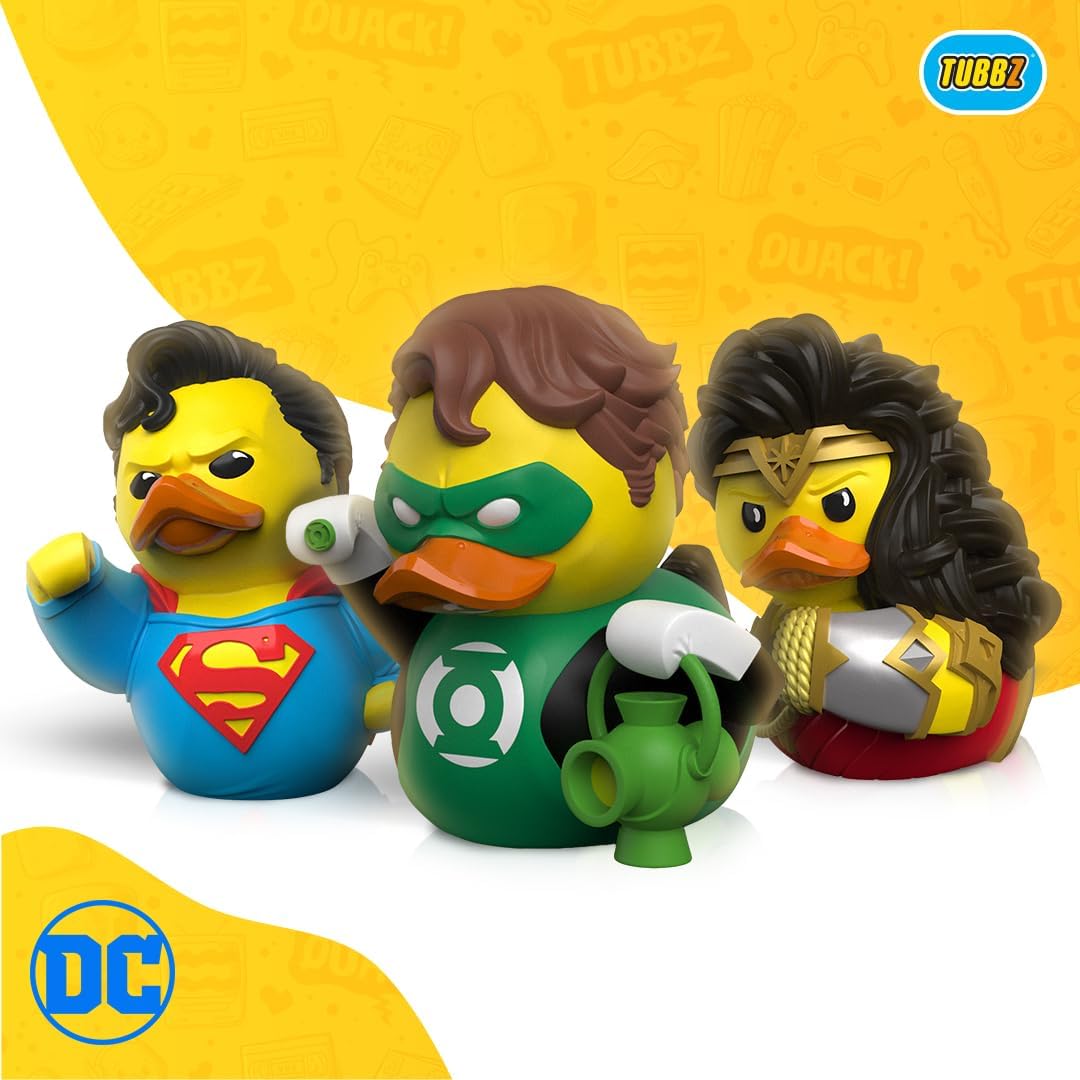 Best of TUBBZ Boîte Canard de bain - DC Comics - Superman - 9cm - flash vidéo