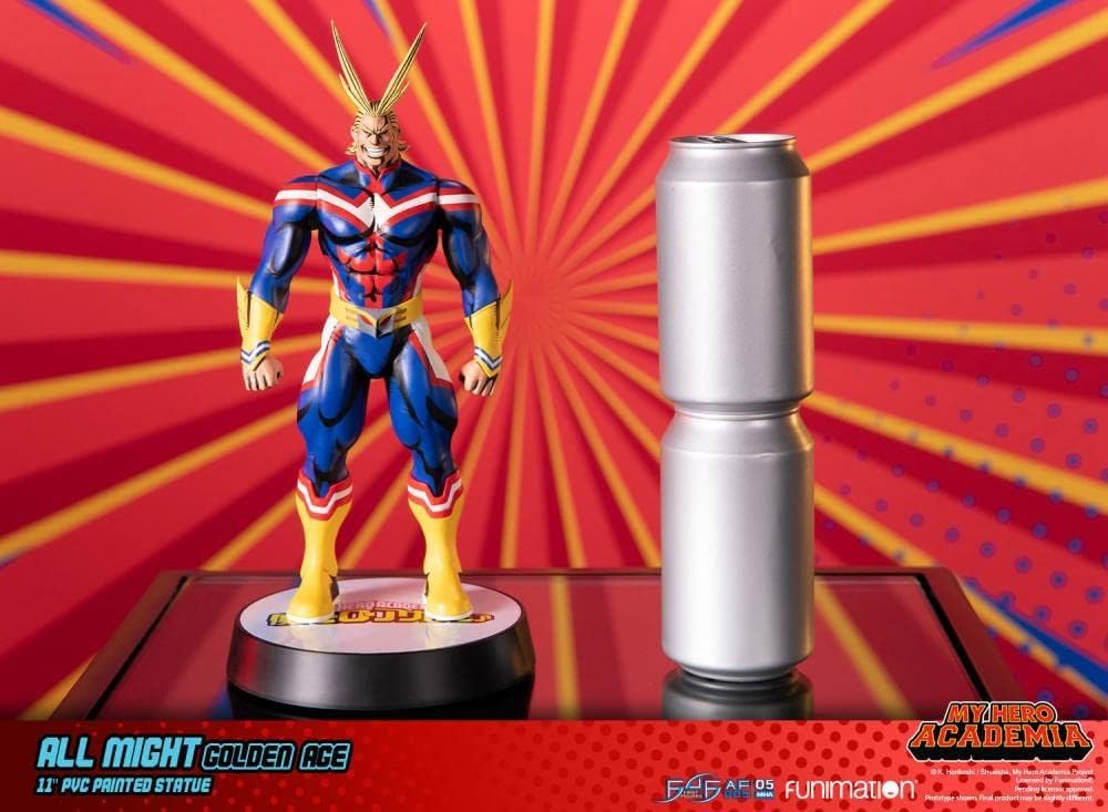 First 4 Figures - My Hero Academia - All Might Golden Age Statue Edition Standard 28cm