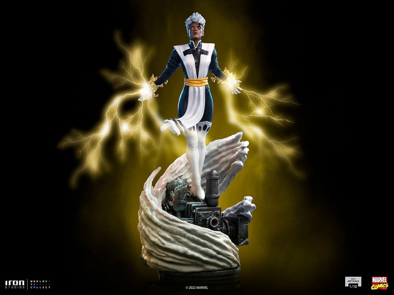 Iron Studios - BDS Arts Scale 1/10 - Marvel - X-Men: Age of Apocalypse - Storm Statue 27cm - flash vidéo