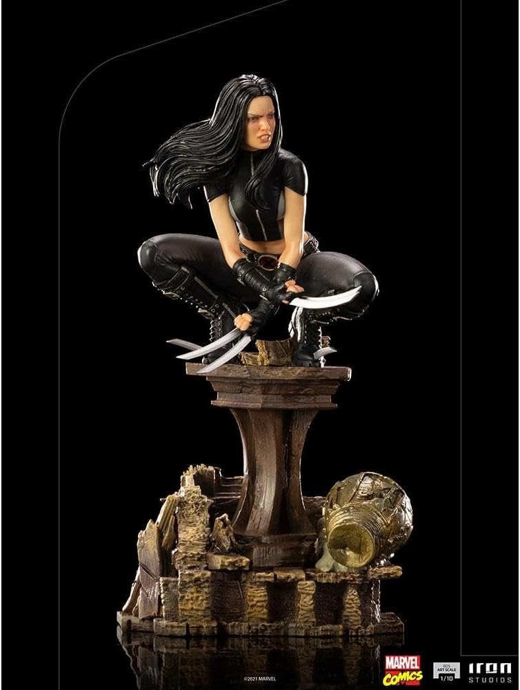 Iron Studios - Arts Scale 1/10 - Marvel - X-Men Marvel Comics - X-23 Statue 20cm - flash vidéo