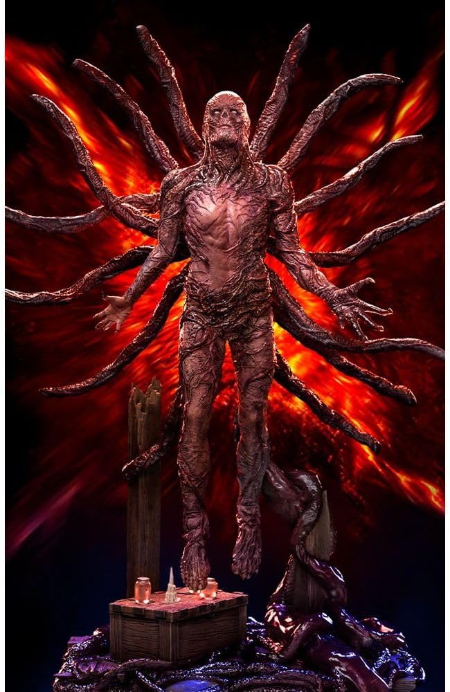 Iron Studios - Arts Scale 1/10 - Stranger Things - Vecna Statue 33cm - flash vidéo