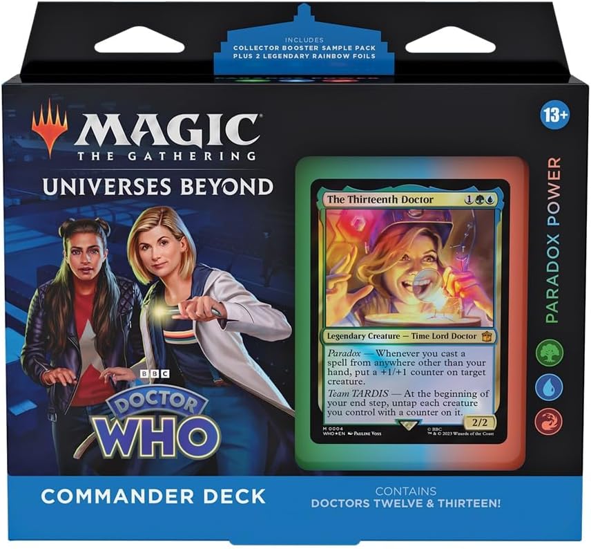 Magic: The Gathering - Doctor Who Commander Deck Assortment (4 Commander Deck) - flash vidéo