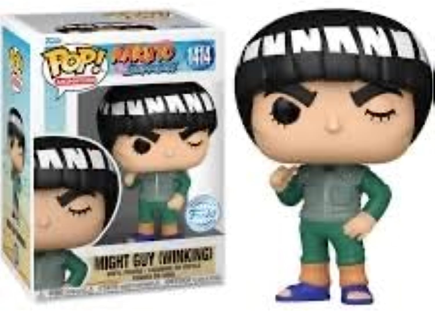 Funko Pop! Animation: Naruto Shippuden - Might Guy (Winking) - Special Edition - flash vidéo