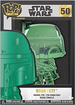 Funko Pop! Pin: Star Wars: Dark Side - Boba Fett (Neon) - flash vidéo