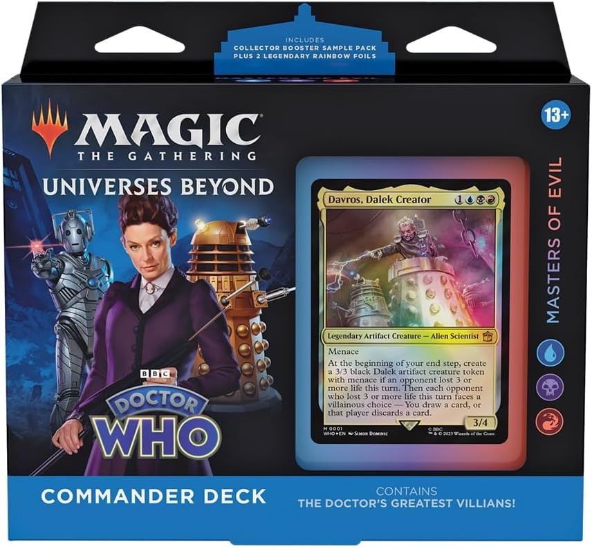 Magic: The Gathering - Doctor Who Commander Deck Assortment (4 Commander Deck) - flash vidéo