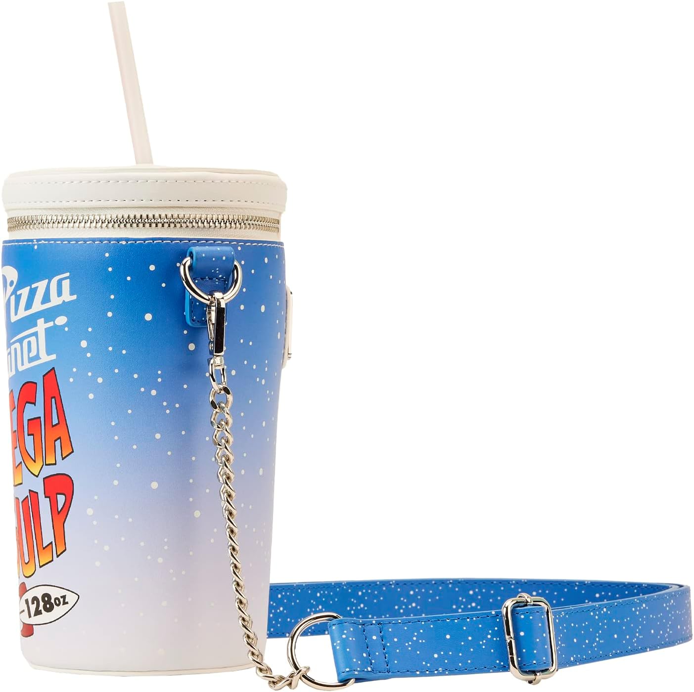 Loungefly: Pixar Toy Story - Pizza Planet Mega Gulp Cross Body Bag - flash vidéo