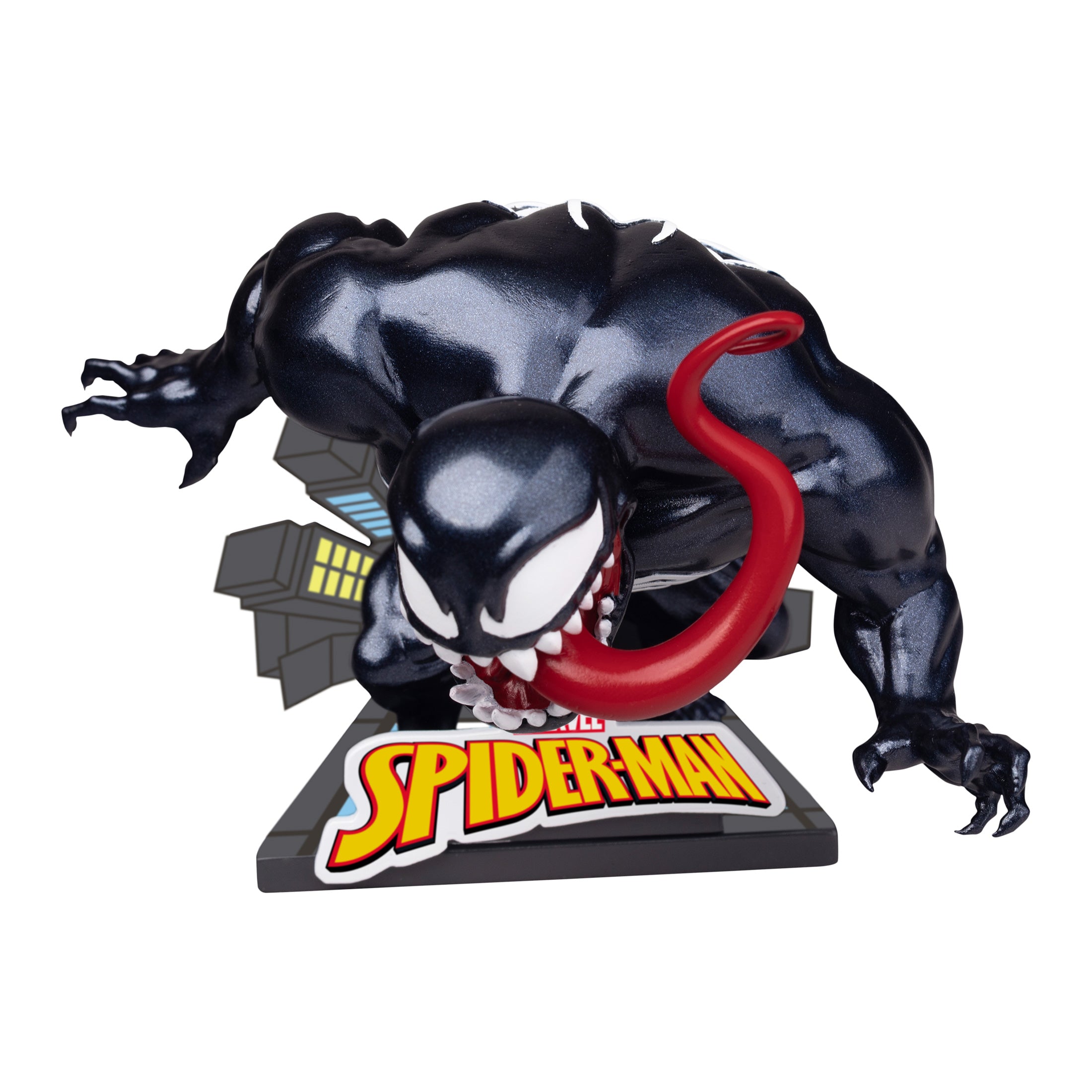 YuMe Hero Box Attack Series - Display blind box de figurines Spider-Man 8cm (12 unités)