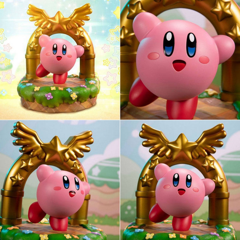 First 4 Figures - Kirby - Kirby et la Porte de Fin Statue Edition Standard 24cm - flash vidéo