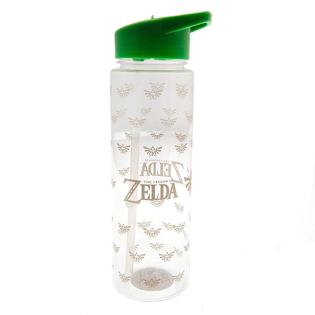 The Legend of Zelda - Bouteille d'eau réutilisable Blason d'Hyrule - flash vidéo