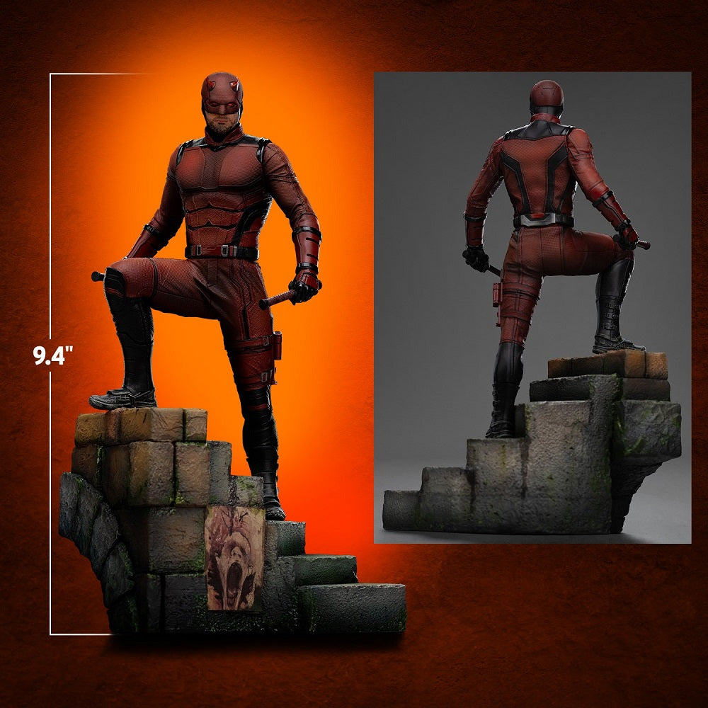Iron Studios - Art Scale 1/10 - Marvel - Daredevil : Born Again - Daredevil Statue 24cm