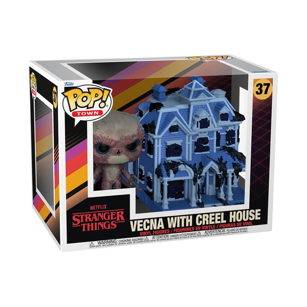 Funko Pop! Town: Stranger Things - Creel House with Vecna - flash vidéo