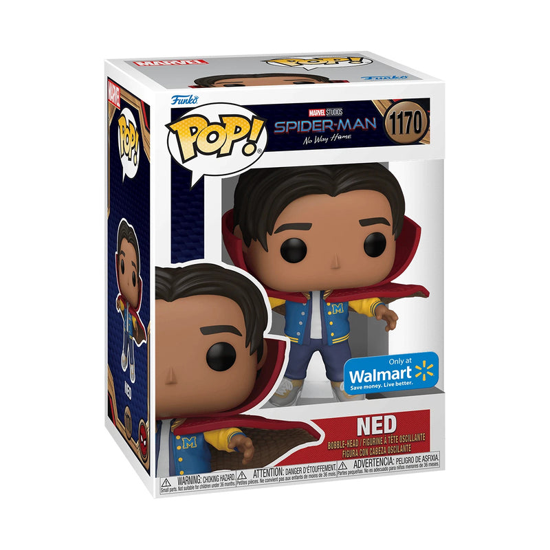 Funko Pop! Marvel: Spider-Man : No Way Home S3 - Ned with cloak - Smartoys Exclusive
