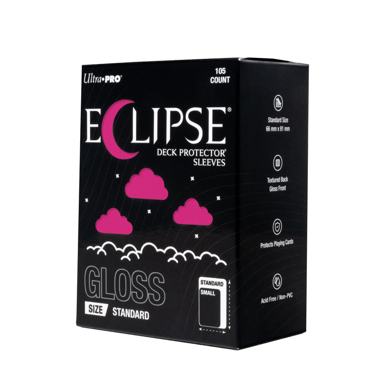Ultra Pro - Pochettes de protection ECLIPSE standard brillantes - 105 pièces - Rose vif