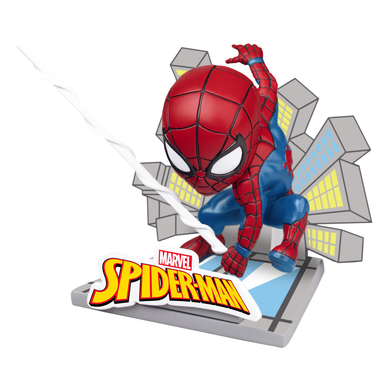 YuMe Hero Box Attack Series - Display blind box de figurines Spider-Man 8cm (12 unités)