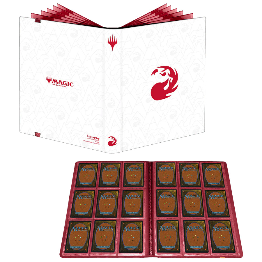 Ultra Pro - Magic: The Gathering - Mana 8 - Portfolio 9 Pochettes A4 - Montagne - flash vidéo