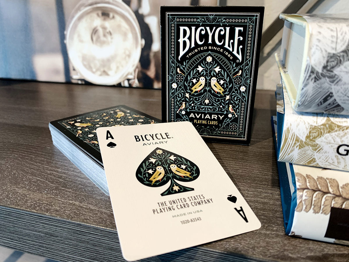 Bicycle - Carte de jeu Standard 56 pièce(s) Aviary - flash vidéo