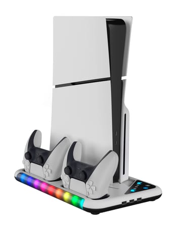 EgoGear - SCH35 - Base RGB de refroidissement et de charge pour PS5 et PS5 Slim