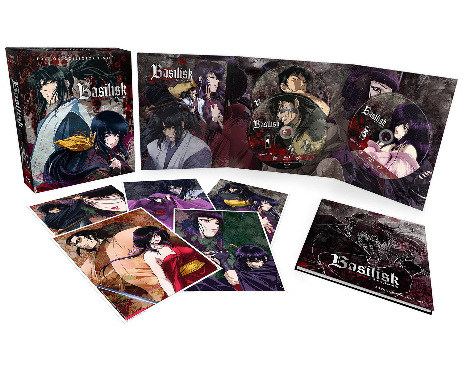 Basilisk : The Kôga Ninja Scrolls - Intégrale - Edition Collector Limitée - Coffret Blu-ray