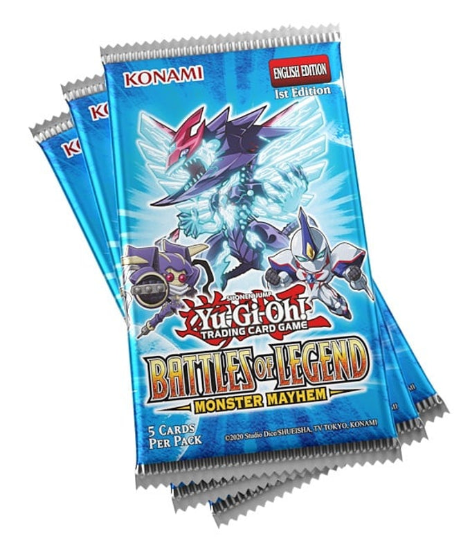 Yu-Gi-Oh! JCC - Pack de 3 Boosters Batailles de Légende : Le Tumulte des Monstres (Blister cartonné)