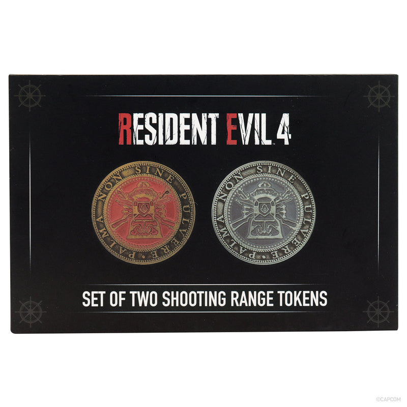 Resident Evil 4 - Médaillons de collection "Shooting Range" en Édition Limitée