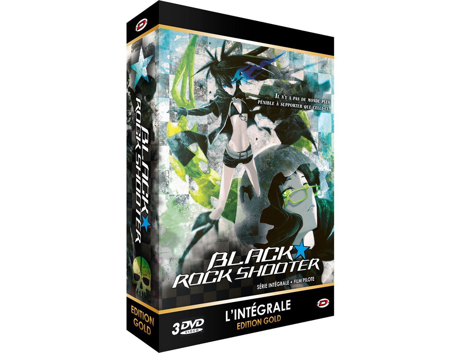 Black Rock Shooter - Intégrale + OAV - Edition Gold - Coffret DVD + Livret