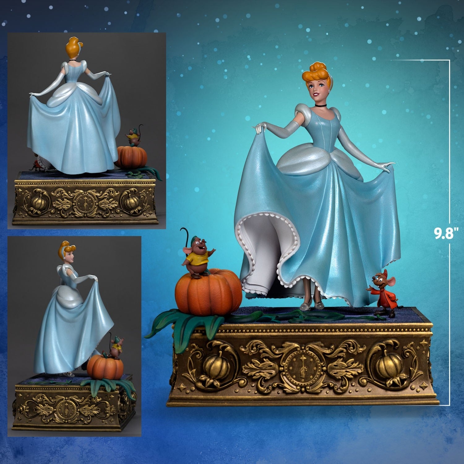 Iron Studios - Art Scale 1/10 - Disney Classics - Cendrillon - Cendrillon Statue 25cm