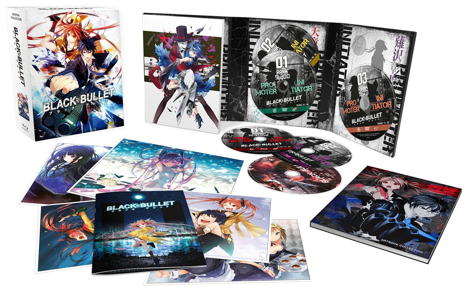 Black Bullet - Intégrale - Edition Collector Limitée - Coffret Combo Blu-ray + DVD