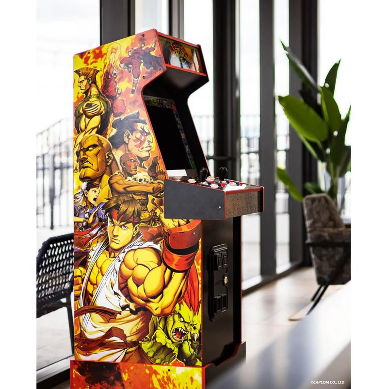 Arcade1Up - Street Fighter Legacy 14-en-1 Arcade Machine - flash vidéo