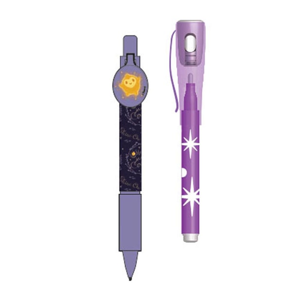 Wish : Asha et la Bonne Étoile - Agenda avec stylo UV - flash vidéo
