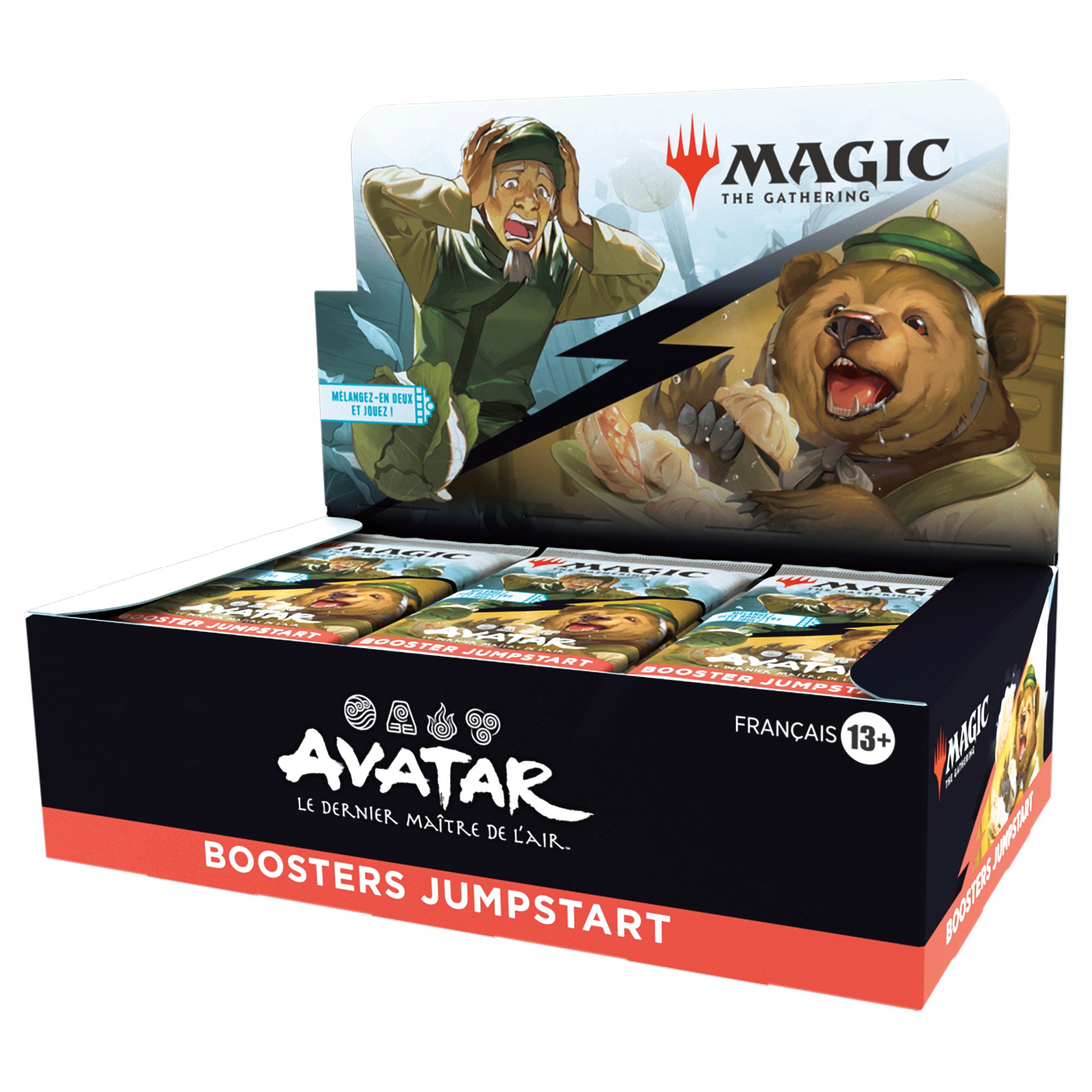 Magic: The Gathering - Display de Boosters Jumpstart Avatar, le dernier maître de l'air (24 Boosters)