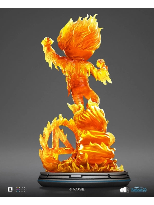 Iron Studios - MiniCo - Marvel - The Fantastic Four: First Steps - Human Torch Statue 21cm