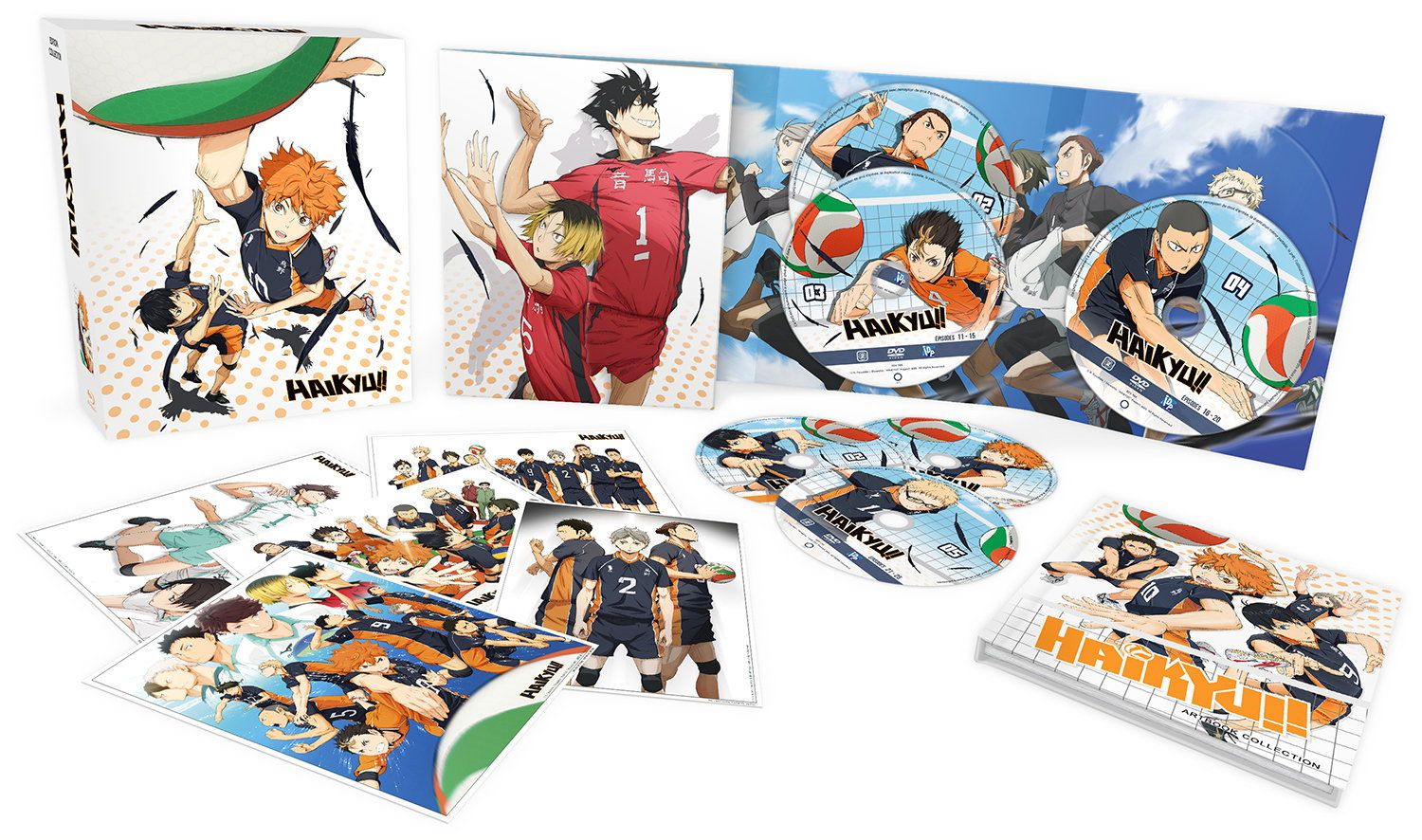 Haikyu !! - Intégrale (saison 1) - Edition Collector Limitée - Coffret Combo Blu-ray + DVD
