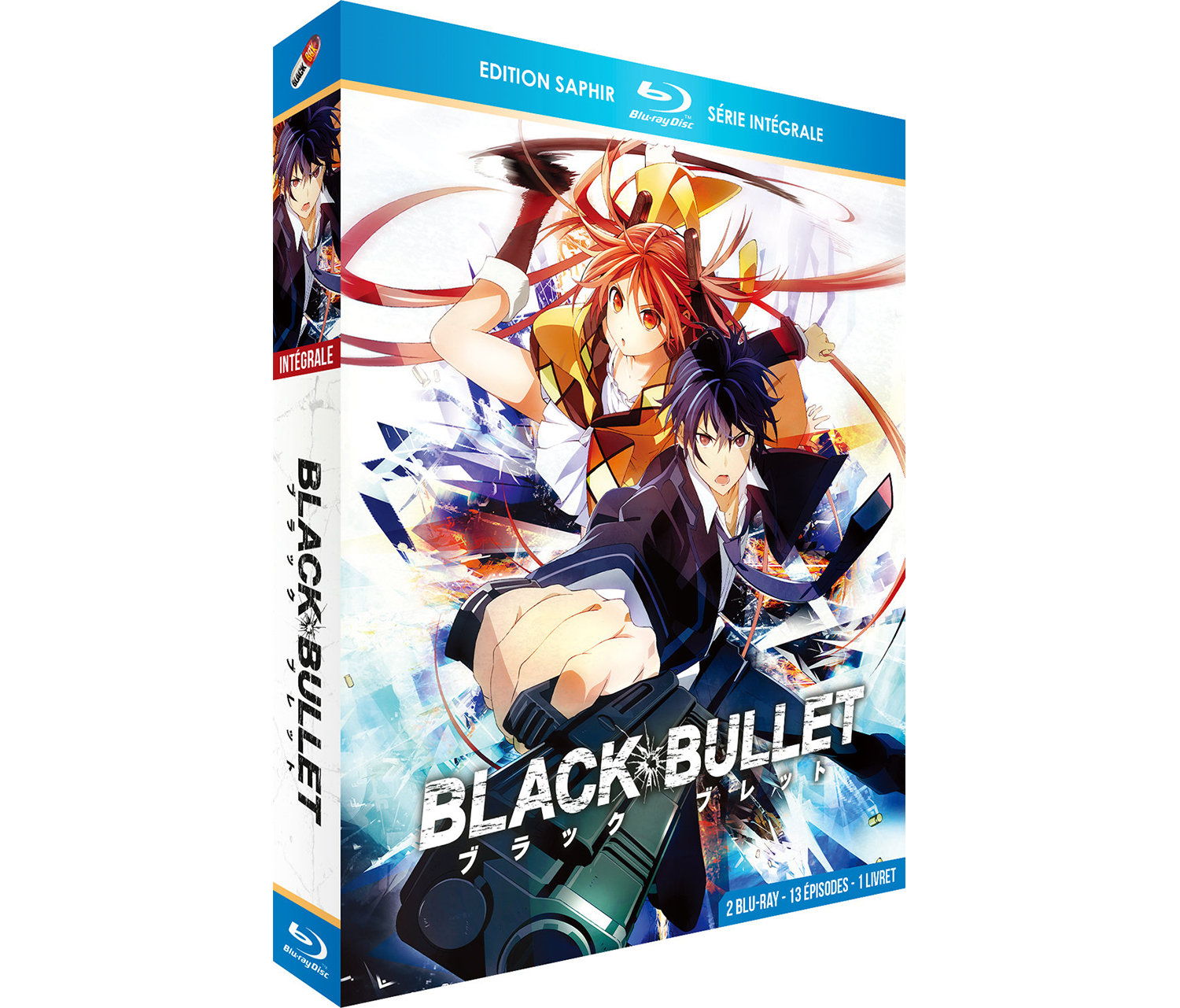 Black Bullet - Intégrale - Coffret Blu-ray + Livret - Edition Saphir