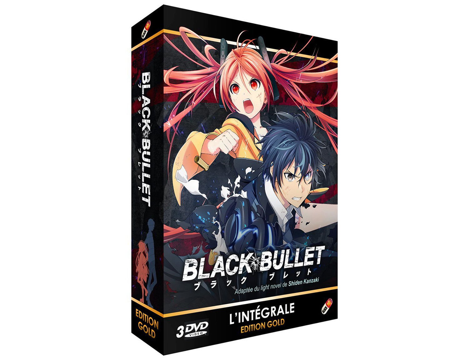 Black Bullet - Intégrale - Coffret DVD + Livret - Edition Gold