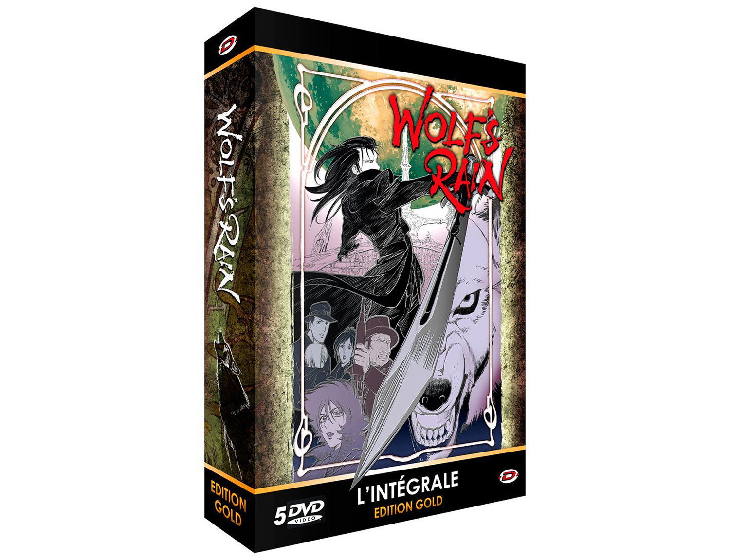 Wolf's Rain - Intégrale - Coffret DVD + 5 Cartes postales - Edition Gold
