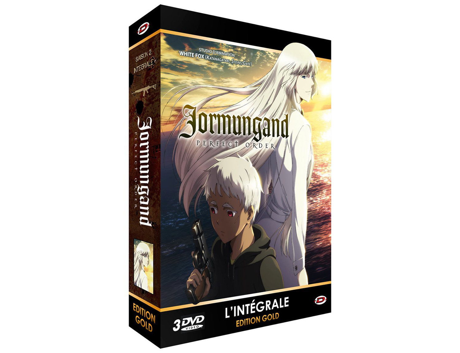 Jormungand : Perfect Order - Intégrale (Saison 2) - Coffret DVD + Livret - Edition Gold