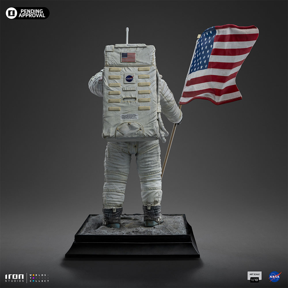 Iron Studios - Art Scale 1/10 - Apollo 11 - Astronaute Statue 23cm - flash vidéo
