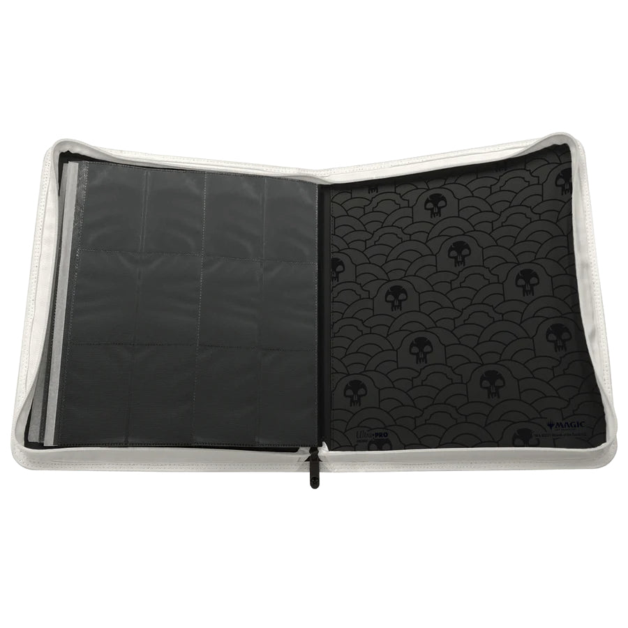 Ultra Pro - Magic: The Gathering - Mana 8 - Portfolio A4 12 Pochettes avec Fermeture - Marais - flash vidéo
