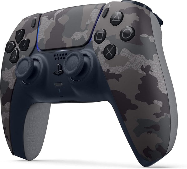 PS5 DualSense Wireless Controller Grey Camo - flash vidéo