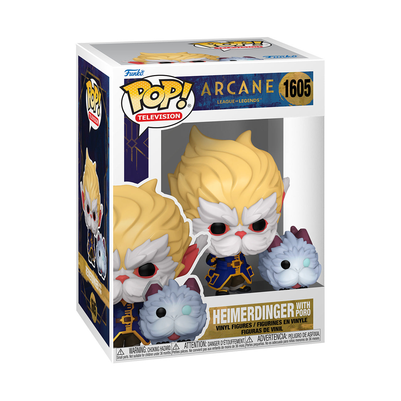 Funko Pop! TV: Arcane: League of Legends - Heimerdinger with Poro - flash vidéo