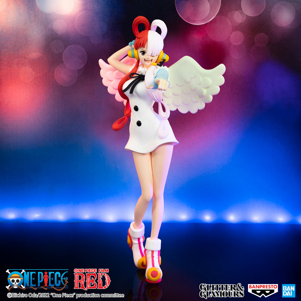 One Piece: Film Red - Glitter & Glamours - Uta Statue 22cm - flash vidéo