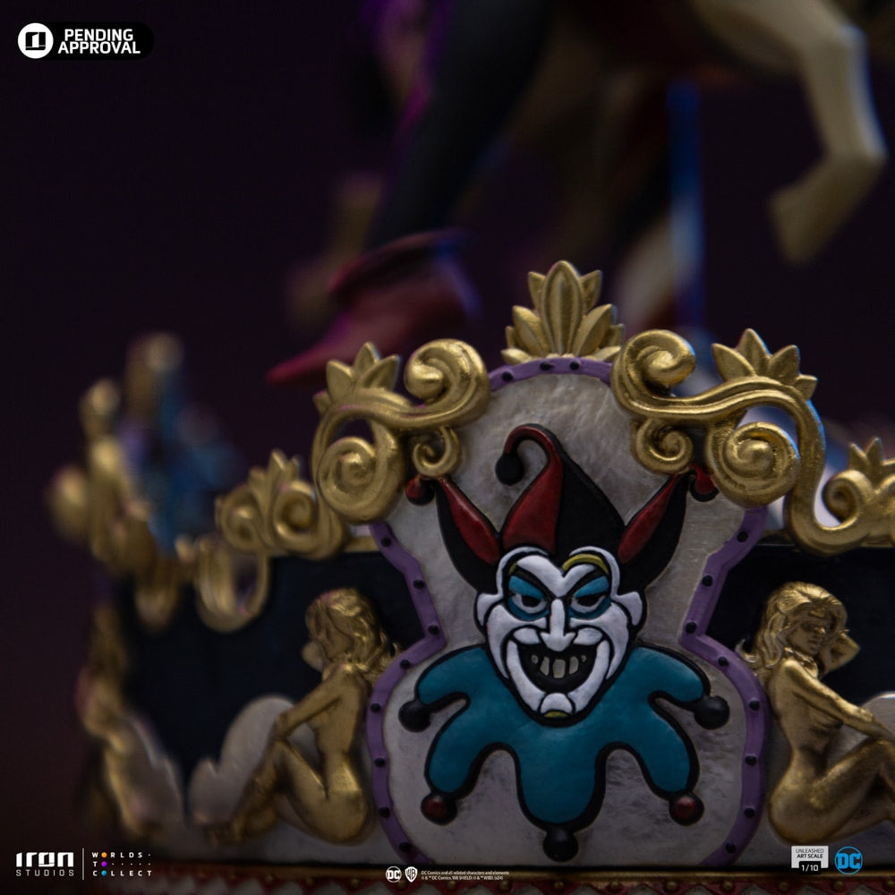 Iron Studios - Art Scale 1/10 - DC Comics - Harley Quinn Unleashed Statue 30cm - flash vidéo