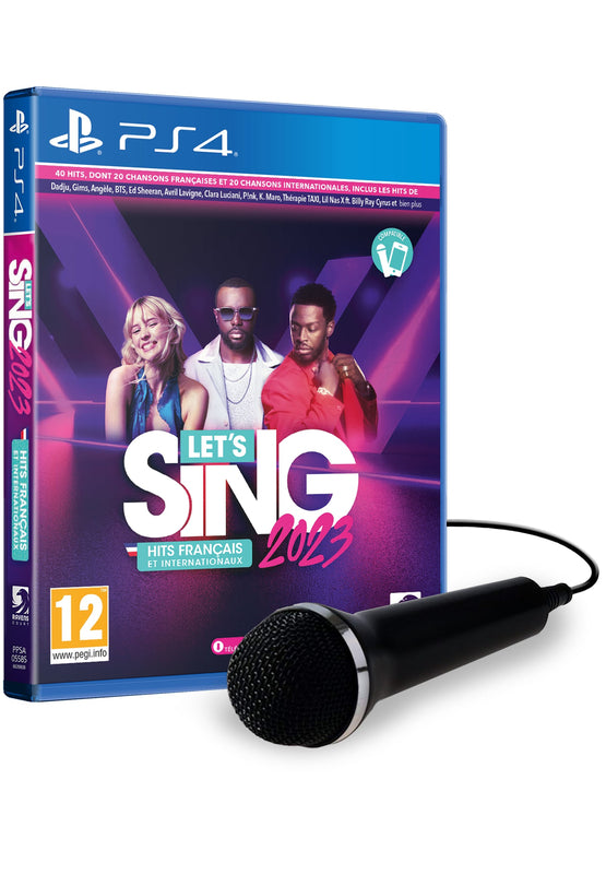 Let's Sing 2023 - Hit français et internationaux + 1 Microphone