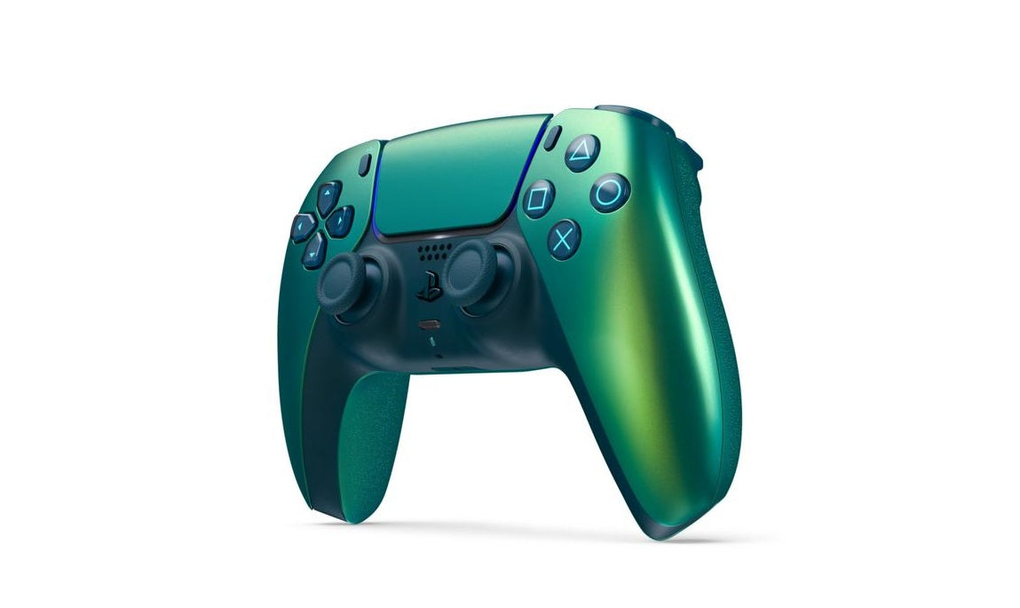 PS5 DualSense Wireless Controller Chroma Teal - flash vidéo