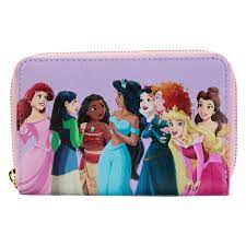 Loungefly: Disney - Princess Collage Zip Around Wallet - flash vidéo