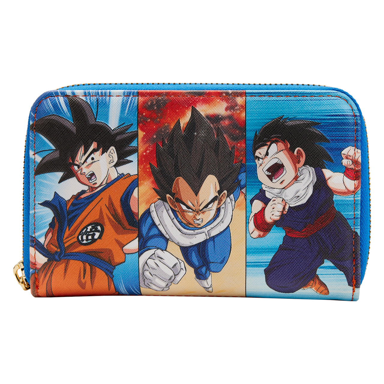 Loungefly: Dragon Ball Z - Trio Zip Around Wallet - flash vidéo