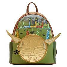 Loungefly: Harry Potter - Golden Snitch Mini Backpack - flash vidéo