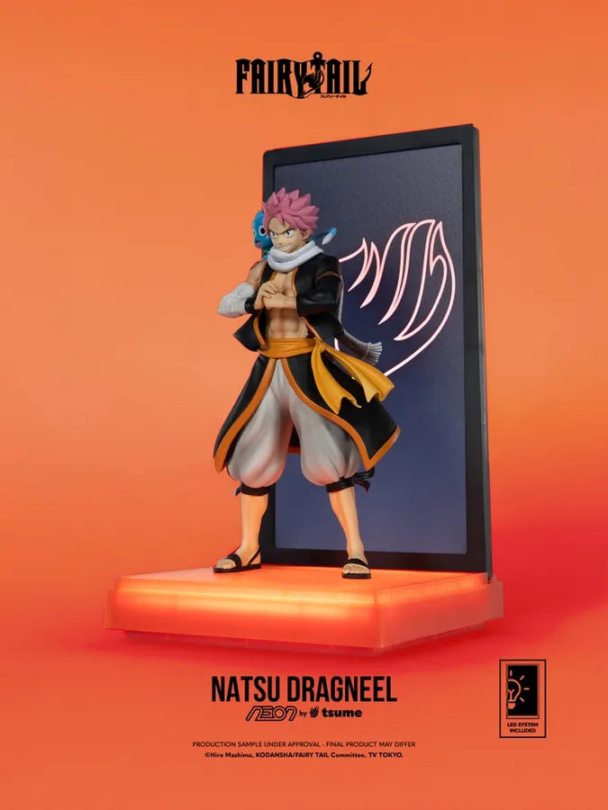Tsume Art - NEON by Tsume - Fairy Tail - Natsu Dragneel Statue 25cm