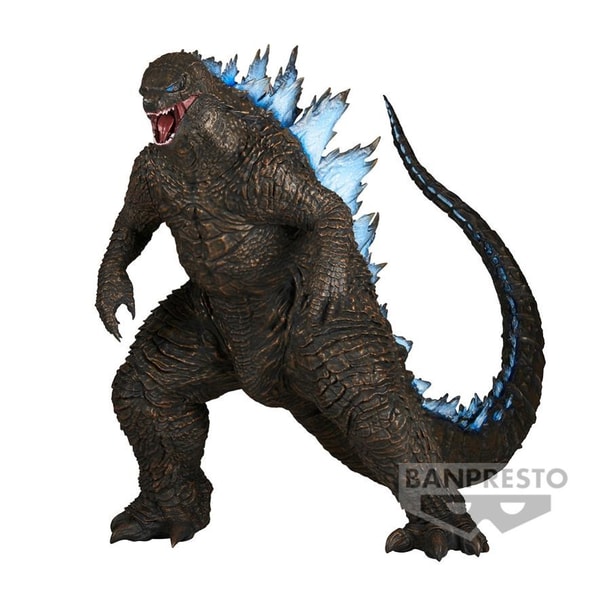 Godzilla×Kong: The New Empire - Monsters Roar Attack - Godzilla Statue 14cm - flash vidéo