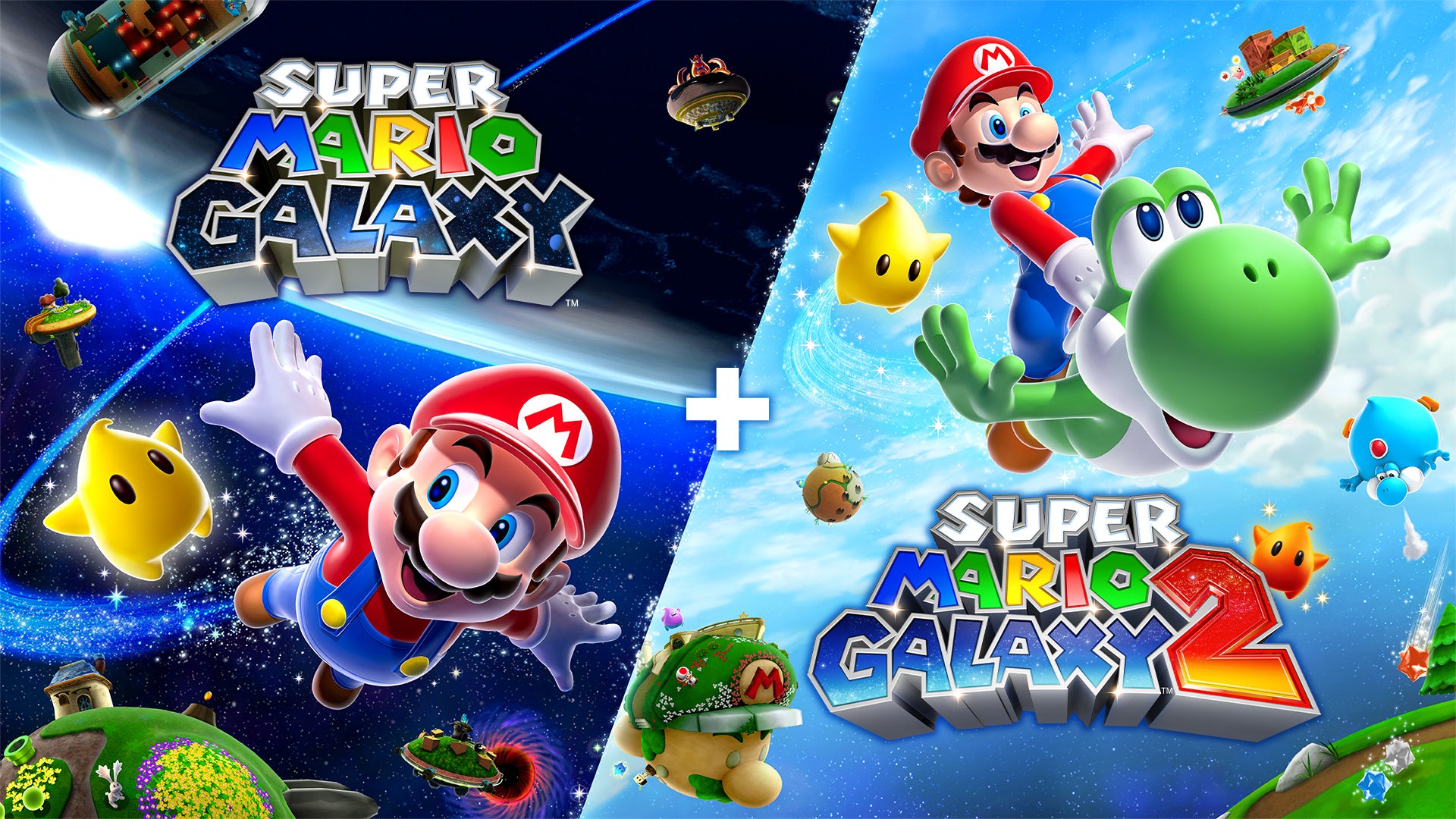 Super Mario Galaxy + Super Mario Galaxy 2